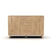 Aparador Oslo en acabado roble gold, 90cm(alto) 140cm(ancho) 40cm(largo)
