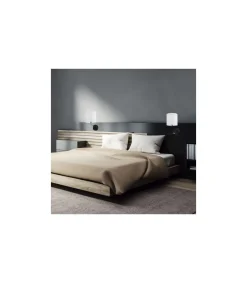 Aplique de pared modelo Oregon acabado negro, 20cm(ancho) 25cm(fondo) 36cm(alto).
