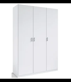 Armario 3 puertas abatibles acabado en blanco 180 cm(alto)120 cm(ancho)50 cm(fondo)