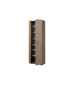 Armario multiestantes dos puertas Urano en roble. 60 cm(ancho) 180 cm(altura) 35.6 cm(fondo)
