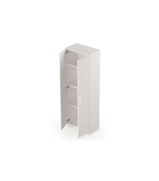 Armario multiusos Carles con dos acabado blanco, 180cm(alto) 60cm(ancho) 35cm(fondo)