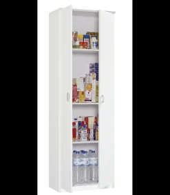 Armario multiusos en color blanco Turin 60 cm(ancho) 180 cm(altura) 35 cm(fondo)