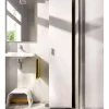 Armario multiusos Luna en acabado blanco multiusos 1 puerta 39 cm(ancho) 190 cm(altura) 35 cm(fondo)