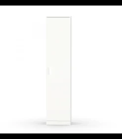 Armario multiusos Tibet acabado blanco mate, 40 cm(ancho) 180 cm(altura) 35 cm(fondo)