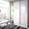 Armario puertas correderas Lupión en blanco brillo 204 cm(alto)120 cm(ancho)50 cm(largo)