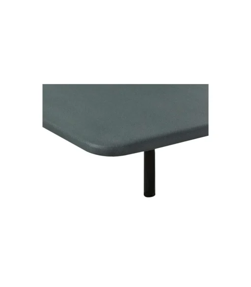 Base tapizada L2 3D de Colchones.es tapizado gris de 80x200x6cm..
