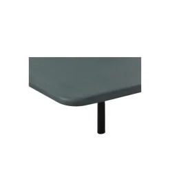Base tapizada L2 3D de Colchones.es tapizado gris de 90x190x6cm..