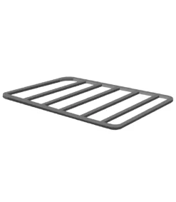 Base tapizada Roma tapizado tela 3d gris con 4 aireadores y 5 barras horizontales 150x200.