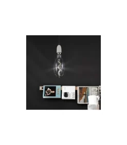 Bombilla led Dison XL 8W acabado transparente 34 cm(alto)14 cm(ancho)14 cm(largo)