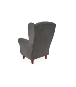 Butaca Calahorra tapizada en tela antimanchas gris. 77 cm(ancho) 104 cm(altura) 80 cm(fondo)