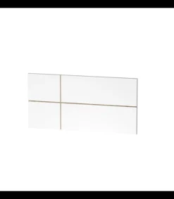 Cabecero juvenil Elsa acabado blanco, 50 cm(altura)100 cm(ancho)