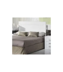 Cabecero madera en acabado blanco 110 cm(alto)160 cm(ancho)