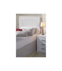 Cabecero madera en acabado blanco 110 cm(alto)100 cm(ancho)