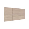 Cabecero para cama matrimonio Elsa acabado roble aurora, 50 cm(altura)160 cm(ancho)