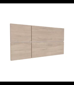 Cabecero para cama matrimonio Elsa acabado roble aurora, 50 cm(altura)160 cm(ancho)