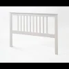 Cabecero Tabac pino macizo para cama en acabado blanco translucido 100 cm(alto)147 cm(ancho)
