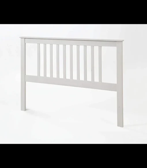 Cabecero Tabac pino macizo para cama en acabado blanco translucido 100 cm(alto)147 cm(ancho)