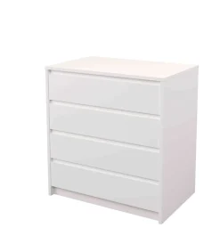 Cajonera 4 cajones Toledo acabado en blanco. 74cm(alto) 80cm(ancho) 45cm(fondo)