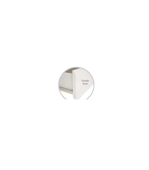 Cajonera Madrid de 50 cm con 4 cajones en blanco. 73,4 cm(alto)50 cm(ancho)45 cm(fondo)