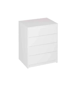 Cajonera Madrid en blanco. 73,4 cm(alto)60 cm(ancho)45 cm(fondo)