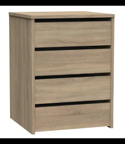 Cajonera Turin acabado roble, 63,5 cm(alto)46 cm(ancho)45 cm(fondo)