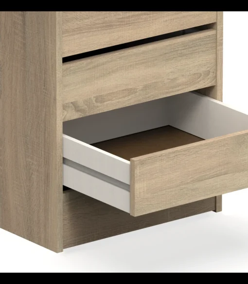 Cajonera Turin acabado roble, 63,5 cm(alto)46 cm(ancho)45 cm(fondo)