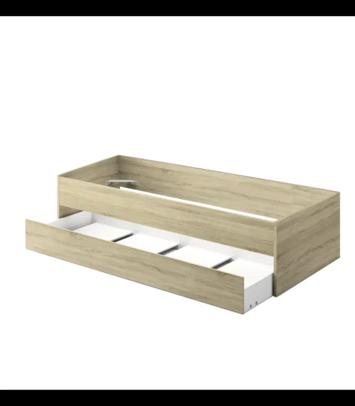 Cama nido Tibet acabado roble cambrian, 54 cm(alto)202 cm(largo)97 cm(ancho)