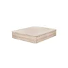 Canape abatible Global de Sonpura madera roble cambrian tapa tapizada de 105x200.