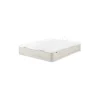 Canape abatible Global de Sonpura madera acabado blanco artico tapa tapizada de 150x190..