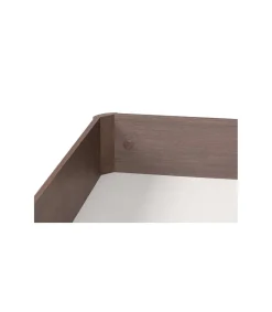 Canape abatible Global de Sonpura madera wengue tapa tapizada de 105x200.