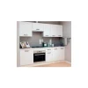 Cocina completa sin zocalo y sin encimera de 240 cm(ancho) color blanco KIT-KIT