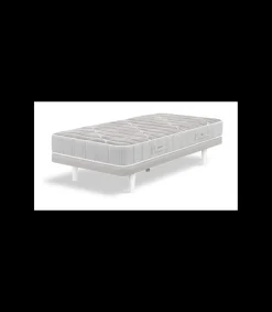 Colchón Play de Sonpura muelles ensacados HR con visco de 135x190x21cm de grosor.