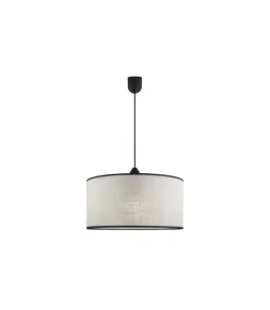 Colgante acabado beig modelo Cilandro, 25cm(alto) 40cm(ancho) 40cm(fondo).