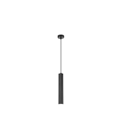 Colgante modelo Antia acabado negro, 43cm(alto) 8cm(ancho) 8cm(fondo)