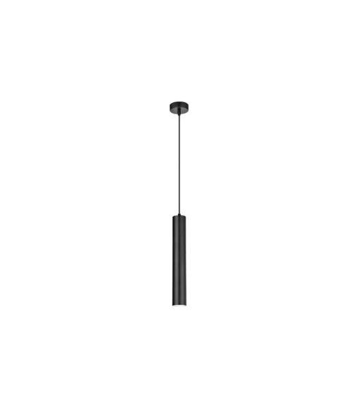 Colgante modelo Antia acabado negro, 43cm(alto) 8cm(ancho) 8cm(fondo)