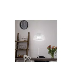 Colgante modelo Pang acabado blanco 28cm(alto) 30cm(ancho) 30cm(fondo)