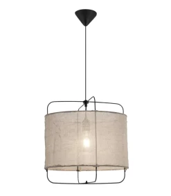 Colgante modelo Wilson acabado negro 50 cm(alto)42 cm(ancho)42 cm(largo)