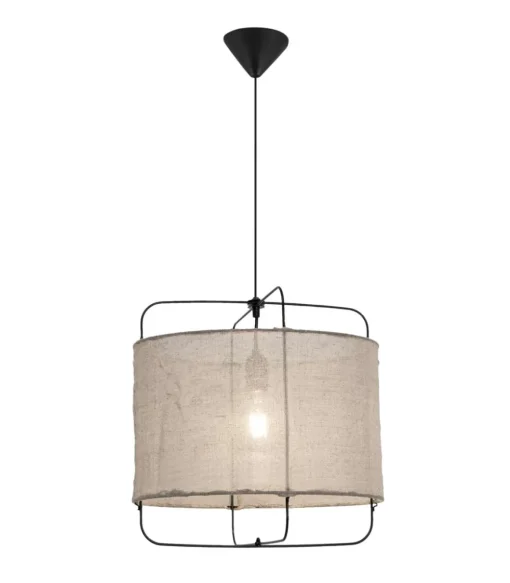 Colgante modelo Wilson acabado negro 50 cm(alto)42 cm(ancho)42 cm(largo)
