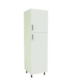 Columna de cocina de 2 puertas en blanco. 213 cm(alto)60 cm(ancho)60 cm(largo)