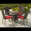 Conjunto jardín de mesa y 4 sillones Bergamo/Bahia -90/4 .