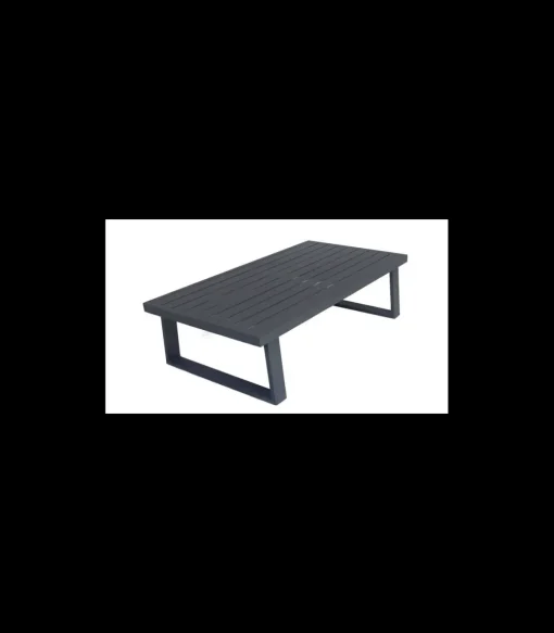Conjunto terraza jardín aluminio Bolonia-77 con estructura en gris antracita.