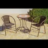 Conjunto terraza jardín mesa + 2 sillones mosaico Málaga/Brasil-75/2.