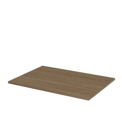 Costado visto para muebles bajos acabado nogal noceto, 85 cm(alto)60 cm(ancho)1,9 cm(largo)