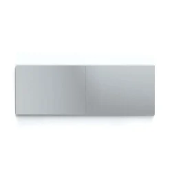 Espejo moderno para baño Neutro, 118.5cm(ancho) 44cm(altura) 2cm(fondo)