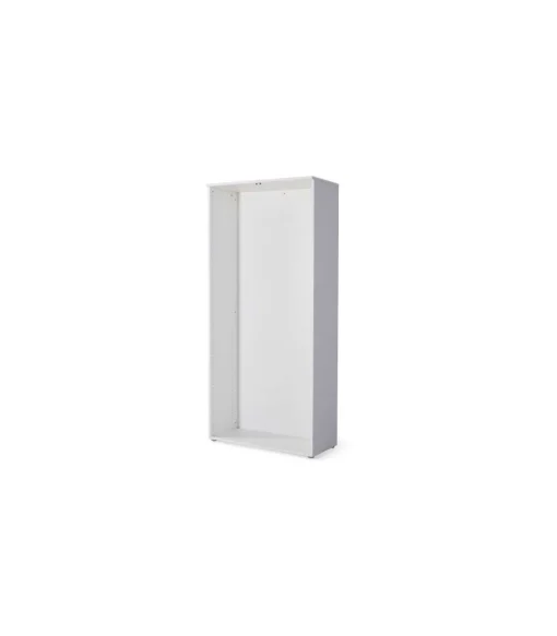 Estantería alta para oficina o estudio acabado blanco, 208.8 cm(alto)93 cm(ancho)42.5 cm(fondo).