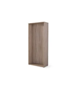 Estantería alta para oficina o estudio acabado olmo claro, 208.8 cm(alto)93 cm(ancho)42.5 cm(fondo).