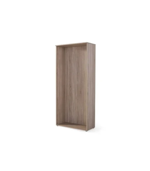 Estantería alta para oficina o estudio acabado olmo claro, 208.8 cm(alto)93 cm(ancho)42.5 cm(fondo).