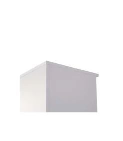 Estantería alta para oficina o estudio acabado blanco, 208.8 cm(alto)93 cm(ancho)42.5 cm(fondo).