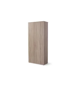 Estantería alta para oficina o estudio acabado olmo claro, 208.8 cm(alto)93 cm(ancho)42.5 cm(fondo).