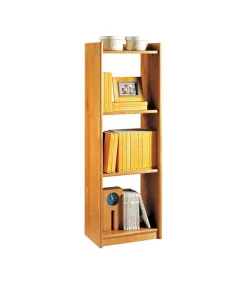 Estantería modelo Altea en acabado madera maciza de pino color miel 120 cm(alto)40 cm(ancho)28 cm(largo)